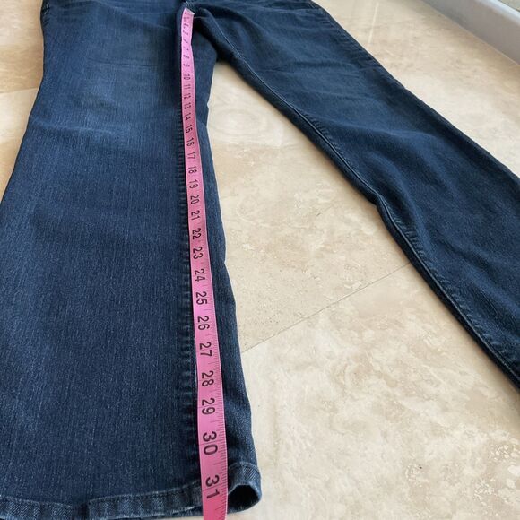 👖 Ann Taylor Curvy Skinny Jeans – Size 4 – Dark Wash with Stretch Flattering - Picture 8 of 8